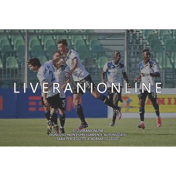 © TVRG esultanza Atalanta dopo il gol dell\'1 a 0 Sampdoria vs Atalanta Campionato Primavera 1 TIM semifinale playoff stadio Enzo Ricci Sassuolo (MO) 26-06-2021 foto Roberto Garavaglia/ag. Aldo Liverani sas/AGENZIA ALDO LIVERANI SAS