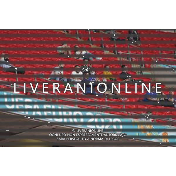 Campionato Europeo UEFA EURO 2020 gara degli Ottavi di finale ITALIA vs AUSTRIA del 26/06/2021 - nella foto: tifosi dell\'Italia ©Claudio Zamagni/Agenzia Aldo Liverani s.a.s. during European UEFA Championship - UEFA Euro 2020 soccer match between Italy and Austria at Wembley Stadium in London on June 26 2021 photo credit by Claudio Zamagni/Aldo Liverani Photo Agency/AGENZIA ALDO LIVERANI SAS