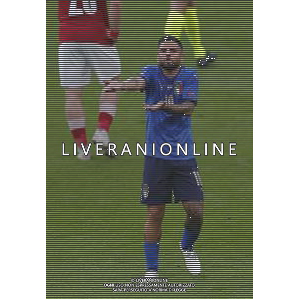 Campionato Europeo UEFA EURO 2020 gara degli Ottavi di finale ITALIA vs AUSTRIA del 26/06/2021 - nella foto: Insigne Lorenzo(Italia) ©Claudio Zamagni/Agenzia Aldo Liverani s.a.s. during European UEFA Championship - UEFA Euro 2020 soccer match between Italy and Austria at Wembley Stadium in London on June 26 2021 photo credit by Claudio Zamagni/Aldo Liverani Photo Agency/AGENZIA ALDO LIVERANI SAS