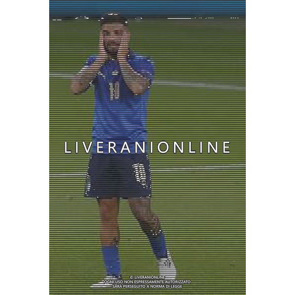 Campionato Europeo UEFA EURO 2020 gara degli Ottavi di finale ITALIA vs AUSTRIA del 26/06/2021 - nella foto: delusione Insigne Lorenzo(Italia) ©Claudio Zamagni/Agenzia Aldo Liverani s.a.s. during European UEFA Championship - UEFA Euro 2020 soccer match between Italy and Austria at Wembley Stadium in London on June 26 2021 photo credit by Claudio Zamagni/Aldo Liverani Photo Agency/AGENZIA ALDO LIVERANI SAS