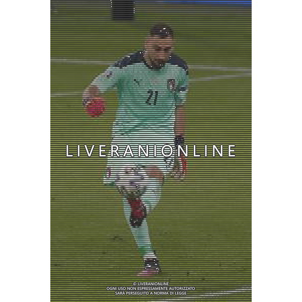 Campionato Europeo UEFA EURO 2020 gara degli Ottavi di finale ITALIA vs AUSTRIA del 26/06/2021 - nella foto: Donnarumma Gianluigi(Italia) ©Claudio Zamagni/Agenzia Aldo Liverani s.a.s. Donnarumma Gianluigi(Italia) during European UEFA Championship - UEFA Euro 2020 soccer match between Italy and Austria at Wembley Stadium in London on June 26 2021 photo credit by Claudio Zamagni/Aldo Liverani Photo Agency/AGENZIA ALDO LIVERANI SAS