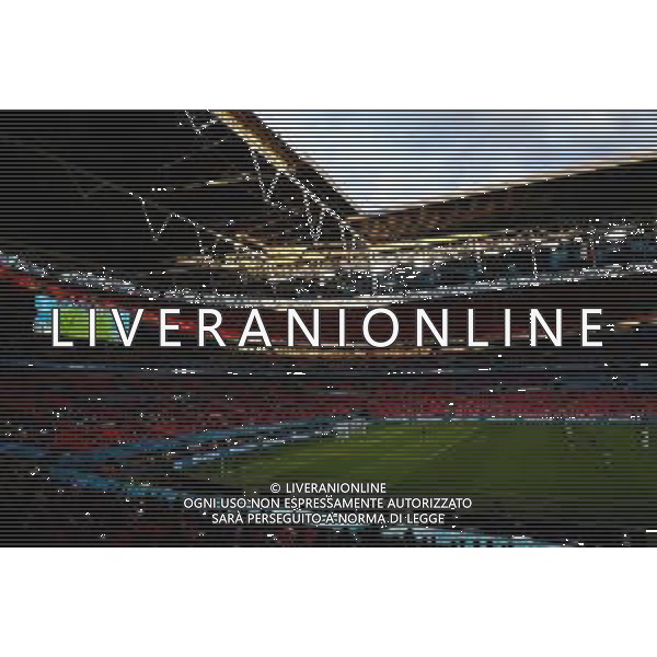 Campionato Europeo UEFA EURO 2020 gara degli Ottavi di finale ITALIA vs AUSTRIA del 26/06/2021 - nella foto: veduta panoramica interno del campo dello stadio di wembley ©Claudio Zamagni/Agenzia Aldo Liverani s.a.s. during European UEFA Championship - UEFA Euro 2020 soccer match between Italy and Austria at Wembley Stadium in London on June 26 2021 photo credit by Claudio Zamagni/Aldo Liverani Photo Agency/AGENZIA ALDO LIVERANI SAS