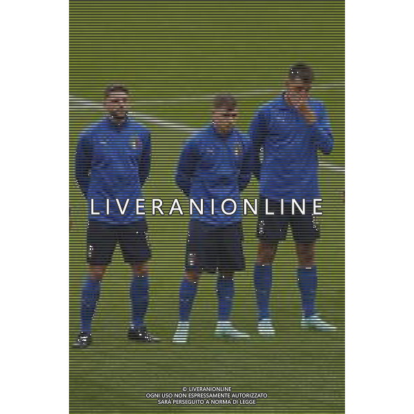 Campionato Europeo UEFA EURO 2020 gara degli Ottavi di finale ITALIA vs AUSTRIA del 26/06/2021 - nella foto: Berardi Domenico(Italia) Barella Nicolo’(Italia) Acerbi Francesco(Italia) ©Claudio Zamagni/Agenzia Aldo Liverani s.a.s. Berardi Domenico(Italia) Barella Nicolo’(Italia) Acerbi Francesco(Italia) during European UEFA Championship - UEFA Euro 2020 soccer match between Italy and Austria at Wembley Stadium in London on June 26 2021 photo credit by Claudio Zamagni/Aldo Liverani Photo Agency/AGENZIA ALDO LIVERANI SAS