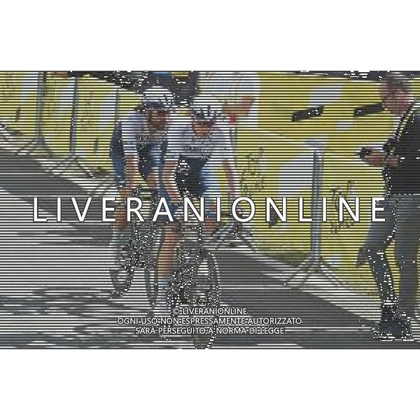 27-06-2021 Tour De France; Tappa 02 Perros Guirec - Mur De Bretagne; 2021, Israel Start Up Nation; Froome, Christopher; Mur De Bretagne; ©SIROTTI/AGENZIA ALDO LIVERANI SAS