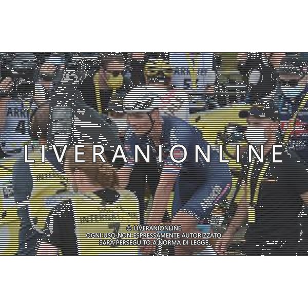 27-06-2021 Tour De France; Tappa 02 Perros Guirec - Mur De Bretagne; 2021, Alpecin - Fenix; Van Der Poel, Mathieu; Mur De Bretagne; ©SIROTTI/AGENZIA ALDO LIVERANI SAS