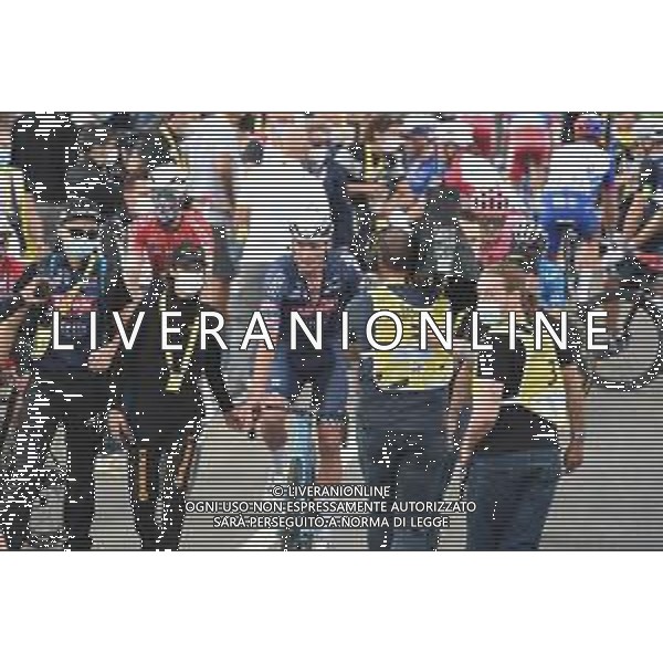 27-06-2021 Tour De France; Tappa 02 Perros Guirec - Mur De Bretagne; 2021, Alpecin - Fenix; Van Der Poel, Mathieu; Mur De Bretagne; ©SIROTTI/AGENZIA ALDO LIVERANI SAS
