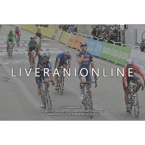 28-06-2021 Tour De France; Tappa 03 Lorient - Pontivy; 2021, Alpecin - Fenix; 2021, Arkea - Samsic; Merlier, Tim; Philipsen, Jasper; Bouhanni, Nacer; Pontivy; FOTO STEFANO SIROTTI-AG ALDO LIVERANI SAS