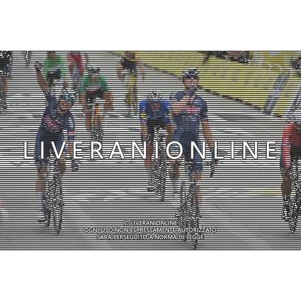 28-06-2021 Tour De France; Tappa 03 Lorient - Pontivy; 2021, Alpecin - Fenix; Merlier, Tim; Philipsen, Jasper; Pontivy; FOTO STEFANO SIROTTI-AG ALDO LIVERANI SAS