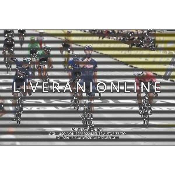 28-06-2021 Tour De France; Tappa 03 Lorient - Pontivy; 2021, Alpecin - Fenix; 2021, Arkea - Samsic; Merlier, Tim; Philipsen, Jasper; Bouhanni, Nacer; Pontivy; FOTO STEFANO SIROTTI-AG ALDO LIVERANI SAS