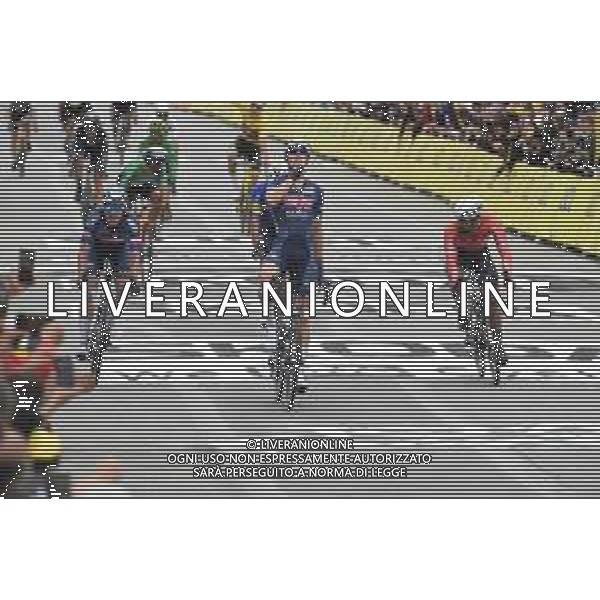 28-06-2021 Tour De France; Tappa 03 Lorient - Pontivy; 2021, Alpecin - Fenix; 2021, Arkea - Samsic; Merlier, Tim; Philipsen, Jasper; Bouhanni, Nacer; Pontivy; FOTO STEFANO SIROTTI-AG ALDO LIVERANI SAS