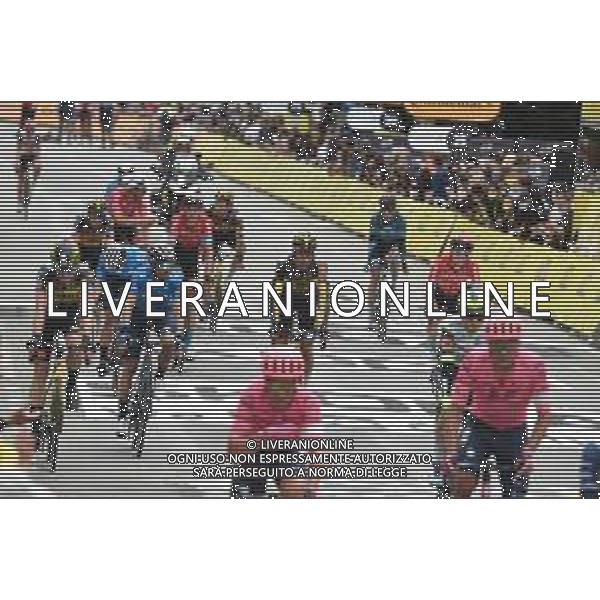 28-06-2021 Tour De France; Tappa 03 Lorient - Pontivy; 2021, Movistar; 2021, Jumbo - Visma; Valverde, Alejandro; Roglic, Primoz; Pontivy; FOTO STEFANO SIROTTI-AG ALDO LIVERANI SAS