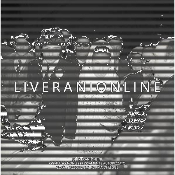 RETROSPETTIVA DON BACKY PSEUDONIMO ALDO CAPONI CANTANTE  NELLA FOTO DON BACKY PSEUDONIMO ALDO CAPONI MATRIMONIO CON LA MOGLIE LILIANA PETRALIA A ROMA NELL\'ANNO 1969 AG ALDO LIVERANI SAS 