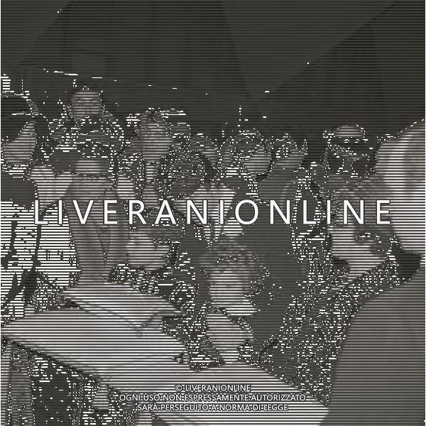 RETROSPETTIVA DON BACKY PSEUDONIMO ALDO CAPONI CANTANTE  NELLA FOTO DON BACKY PSEUDONIMO ALDO CAPONI MATRIMONIO CON LA MOGLIE LILIANA PETRALIA A ROMA NELL\'ANNO 1969 AG ALDO LIVERANI SAS 