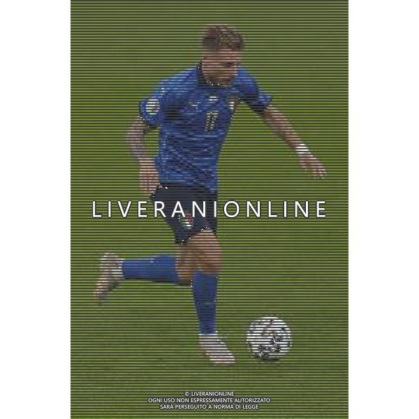 Campionato Europeo UEFA EURO 2020 gara degli Ottavi di finale ITALIA vs AUSTRIA del 26/06/2021 - nella foto: Immobile Ciro(Italia) ©Claudio Zamagni/Agenzia Aldo Liverani s.a.s. Immobile Ciro(Italia) during European UEFA Championship - UEFA Euro 2020 soccer match between Italy and Austria at Wembley Stadium in London on June 26 2021 photo credit by Claudio Zamagni/Aldo Liverani Photo Agency/AGENZIA ALDO LIVERANI SAS