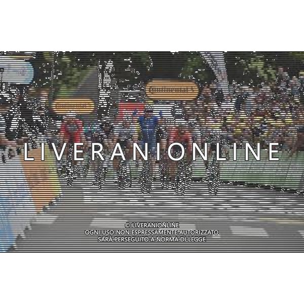 29-06-2021 Tour De France; Tappa 04 Redon - Fourges; 2021, Deceuninck - Quick Step; 2021, Arkea - Samsic; 2021, Alpecin - Fenix; 2021, Bora - Hansgrohe; Cavendish, Mark; Bouhanni, Nacer; Philipsen, Jasper; Sagan, Peter; Fourges; ©SIROTTI/AGENZIA ALDO LIVERANI SAS