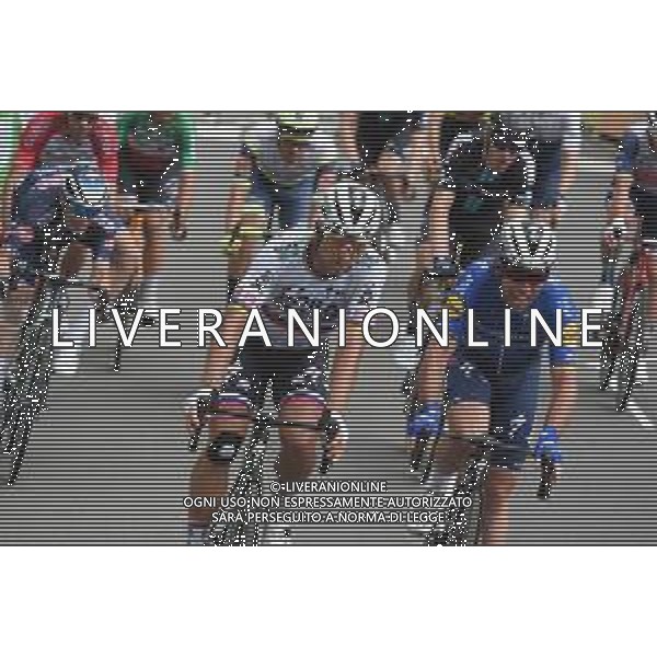 29-06-2021 Tour De France; Tappa 04 Redon - Fourges; 2021, Deceuninck - Quick Step; 2021, Bora - Hansgrohe; Cavendish, Mark; Sagan, Peter; Fourges; ©SIROTTI/AGENZIA ALDO LIVERANI SAS