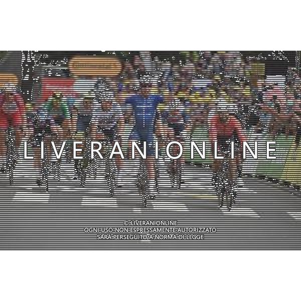 29-06-2021 Tour De France; Tappa 04 Redon - Fourges; 2021, Deceuninck - Quick Step; 2021, Arkea - Samsic; 2021, Alpecin - Fenix; 2021, Bora - Hansgrohe; Cavendish, Mark; Bouhanni, Nacer; Philipsen, Jasper; Sagan, Peter; Fourges; ©SIROTTI/AGENZIA ALDO LIVERANI SAS