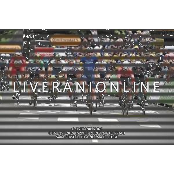 29-06-2021 Tour De France; Tappa 04 Redon - Fourges; 2021, Deceuninck - Quick Step; 2021, Arkea - Samsic; 2021, Alpecin - Fenix; 2021, Bora - Hansgrohe; Cavendish, Mark; Bouhanni, Nacer; Philipsen, Jasper; Sagan, Peter; Fourges; ©SIROTTI/AGENZIA ALDO LIVERANI SAS