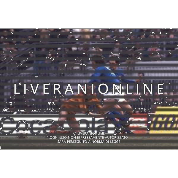 RENATO ZACCARELLI e CLAUDIO GENTILE ITALIA-OLANDA archivio giovani Liverani/AG.Aldo Liverani