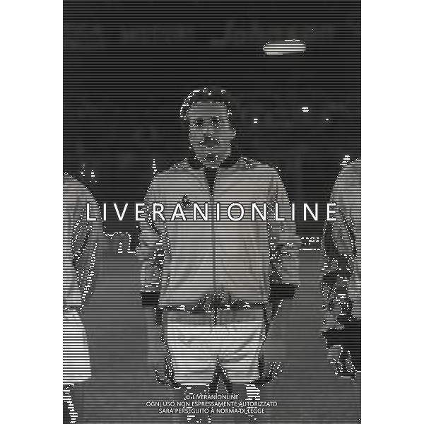RETROSPETTIVA RENATO ZACCARELLI CALCIATORE NELLA FOTO RENATO ZACCARELLI NELL\'ANNO 1980-1981 CON LA MAGLIA DELLA NAZIONALE ITALIANA AG ALDO LIVERANI SAS 