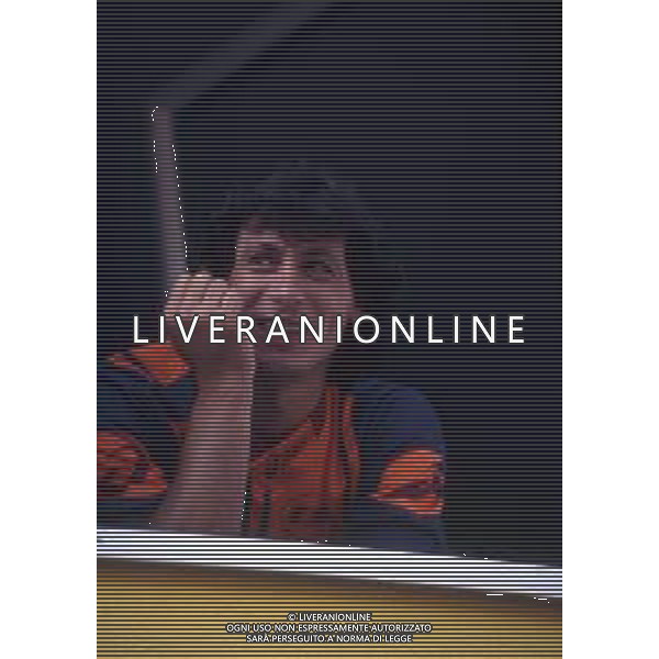 RETROSPETTIVA GIOVANNI CERVONE CALCIATORE ROMA NELLA FOTO GIOVANNI CERVONE CALCIATORE DELLA ROMA AG ALDO LIVERANI SAS
