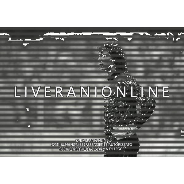 RETROSPETTIVA GIOVANNI CERVONE CALCIATORE NELLA FOTO GIOVANNI CERVONE DELLA ROMA CALCIO AG ALDO LIVERANI SAS 
