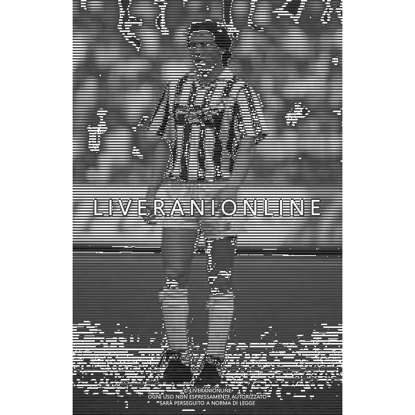 RETROSPETTIVA NESTOR SENSINI CALCIATORE NELLA FOTO CON LA MAGLIA DELL\'UDINESE NEL 1989-1990 ©ARCHIVIO/AGENZIA ALDO LIVERANI SAS
