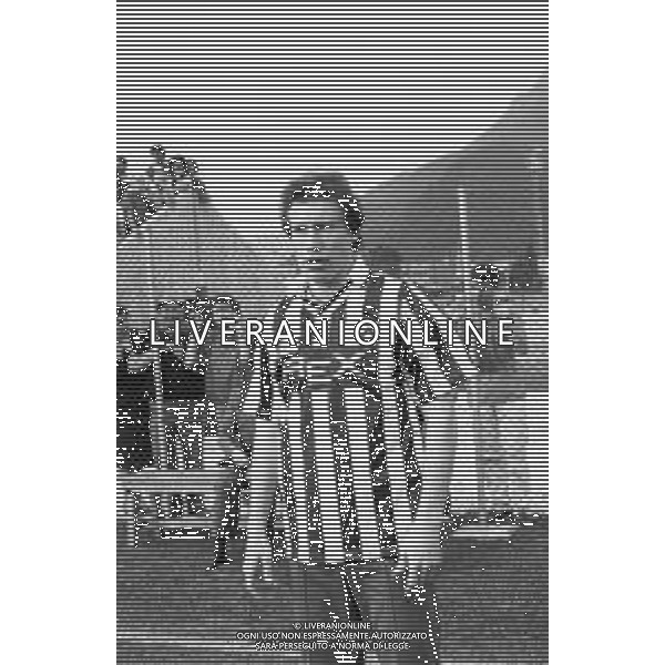 RETROSPETTIVA NESTOR SENSINI CALCIATORE NELLA FOTO CON LA MAGLIA DELL\'UDINESE NEL 1990 ©ARCHIVIO/AGENZIA ALDO LIVERANI SAS