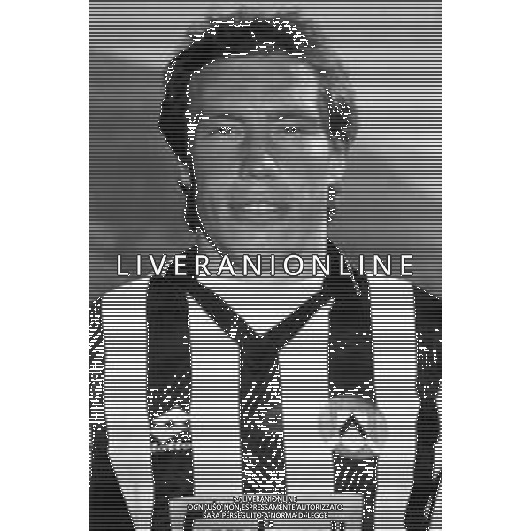 RETROSPETTIVA NESTOR SENSINI CALCIATORE NELLA FOTO CON LA MAGLIA DELL\'UDINESE NEL 1992-1993 ©ARCHIVIO/AGENZIA ALDO LIVERANI SAS