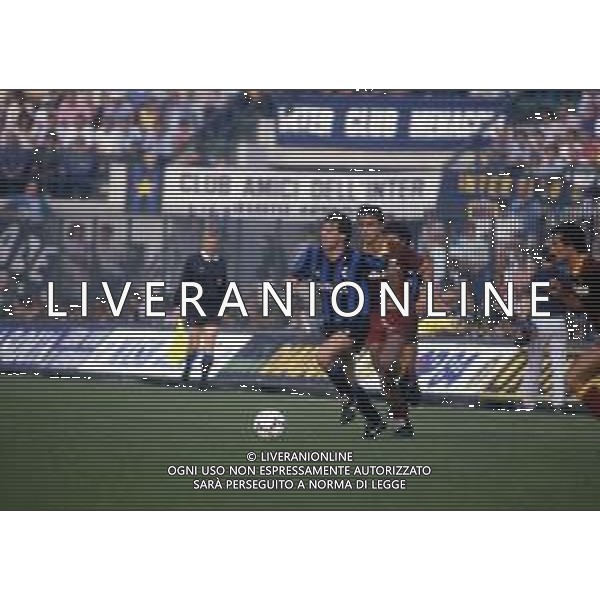 RETROSPETTIVA OLIVIERO GARLINI CALCIATORE NELLA FOTO OLIVIERO GARLINI CON LA MAGLIA DELL\' INTER CALCIO AG ALDO LIVERANI SAS 