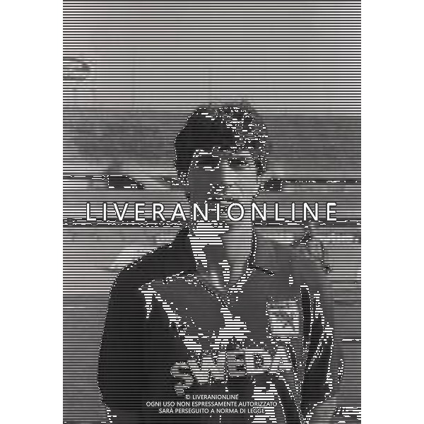 RETROSPETTIVA GIOVANNI FRANCINI CALCIATORE NELLA FOTO GIOVANNI FRANCINI CON LA MAGLIA DEL TORINO CALCIO NELL\'ANNO 1985-1986 AG ALDO LIVERANI SAS