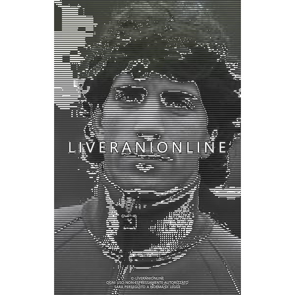 RETROSPETTIVA GIOVANNI FRANCINI CALCIATORE NELLA FOTO GIOVANNI FRANCINI NELL\'ANNO 1986-1987 AG ALDO LIVERANI SAS 