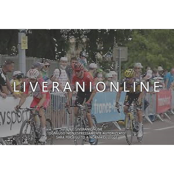 02-07-2021 Tour De France; Tappa 07 Vierzon - Le Creusot; 2021, Cofidis; 2021, Arkea - Samsic; 2021, Jumbo - Visma; Geschke, Simon; Barguil, Warren; Roglic, Primoz; Le Creusot; ©SIROTTI/AGENZIA ALDO LIVERANI SAS