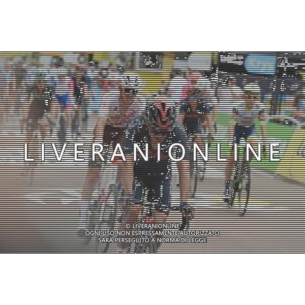 02-07-2021 Tour De France; Tappa 07 Vierzon - Le Creusot; 2021, Ineos Grenadiers; Carapaz Antonio, Richard Antonio; Le Creusot; ©SIROTTI/AGENZIA ALDO LIVERANI SAS