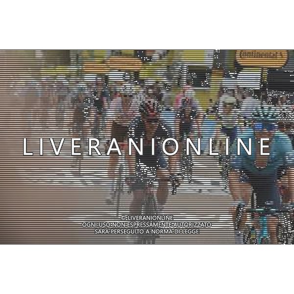 02-07-2021 Tour De France; Tappa 07 Vierzon - Le Creusot; 2021, Ineos Grenadiers; Carapaz Antonio, Richard Antonio; Le Creusot; ©SIROTTI/AGENZIA ALDO LIVERANI SAS
