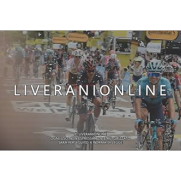 02-07-2021 Tour De France; Tappa 07 Vierzon - Le Creusot; 2021, Ineos Grenadiers; Carapaz Antonio, Richard Antonio; Le Creusot; ©SIROTTI/AGENZIA ALDO LIVERANI SAS