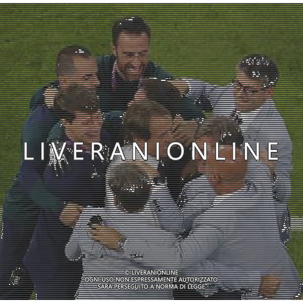 Campionato Europeo UEFA EURO 2020 gara dei Quarti di finale BELGIO vs ITALIA del 02/07/2021 - nella foto: esultanza finale italia roberto mancini ©Claudio Zamagni/Agenzia Aldo Liverani s.a.s. during European UEFA Championship - UEFA Euro 2020 soccer match between Belgium and Italy at Allianz Arena Stadium in Munich on July 02 2021 photo credit by Claudio Zamagni/Aldo Liverani Photo Agency/AGENZIA ALDO LIVERANI SAS