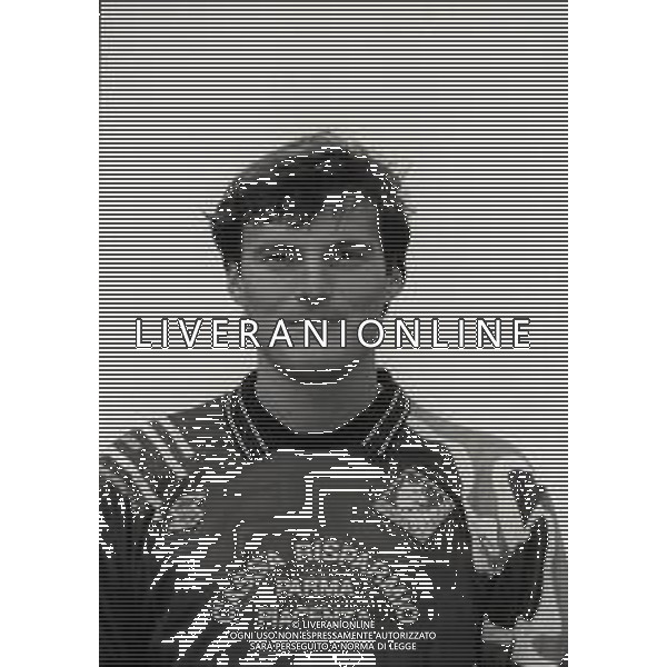 RETROSPETTIVA MASSIMO TAIBI CALCIATORE NELLA FOTO MASSIMO TAIBI CON LA MAGLIA DEL PIACENZA CALCIO NELL\'ANNO 1992-1993 AG ALDO LIVERANI SAS