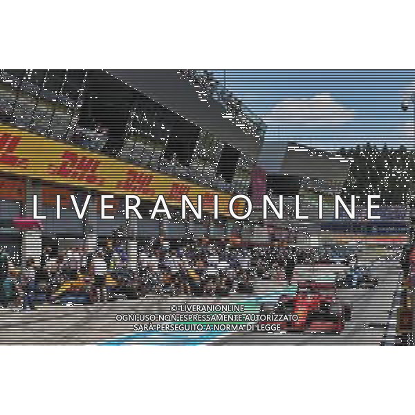 Charles Leclerc (MON) Ferrari SF-21 in the pits. 03.07.2021. Formula 1 World Championship, Rd 9, Austrian Grand Prix, Spielberg, Austria, Qualifying Day. - www.xpbimages.com, EMail: requests@xpbimages.com © Copyright: Moy / XPB Images/AGENZIA ALDO LIVERANI SAS - ITALY ONLY EDITORIAL USE ONLY