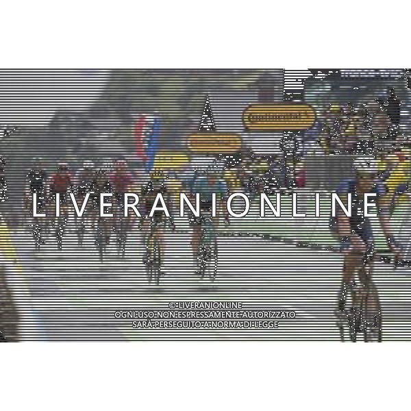 03-07-2021 Tour De France; Tappa 08 Oyonnax - Le Grand Bornand; 2021, Jumbo - Visma; 2021, Astana - Premier Tech; Vingegaard, Jonas; Lutsenko, Alexey; Le Grand Bornand; ©SIROTTI/AGENZIA ALDO LIVERANI SAS