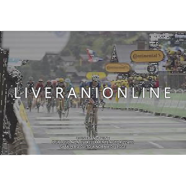 03-07-2021 Tour De France; Tappa 08 Oyonnax - Le Grand Bornand; 2021, Deceuninck - Quick Step; Cattaneo, Mattia; Le Grand Bornand; ©SIROTTI/AGENZIA ALDO LIVERANI SAS