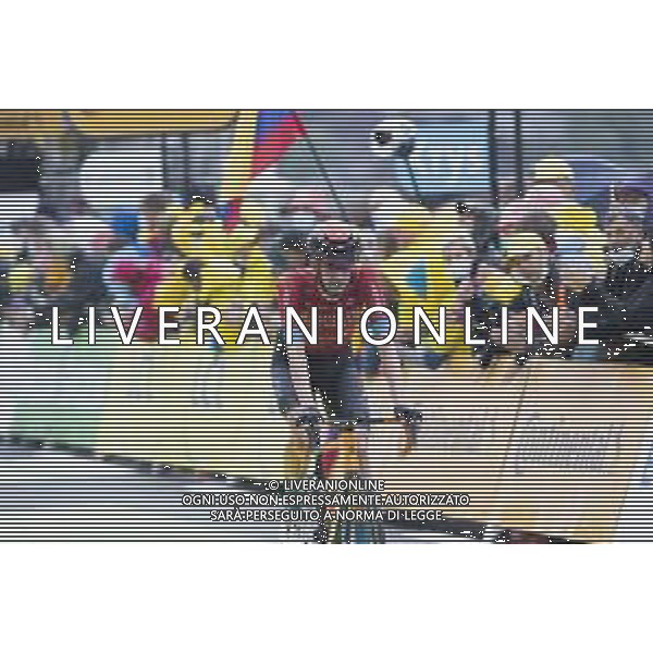 03-07-2021 Tour De France; Tappa 08 Oyonnax - Le Grand Bornand; 2021, Bahrain - Victorious; Poels, Wouter; Le Grand Bornand; ©SIROTTI/AGENZIA ALDO LIVERANI SAS