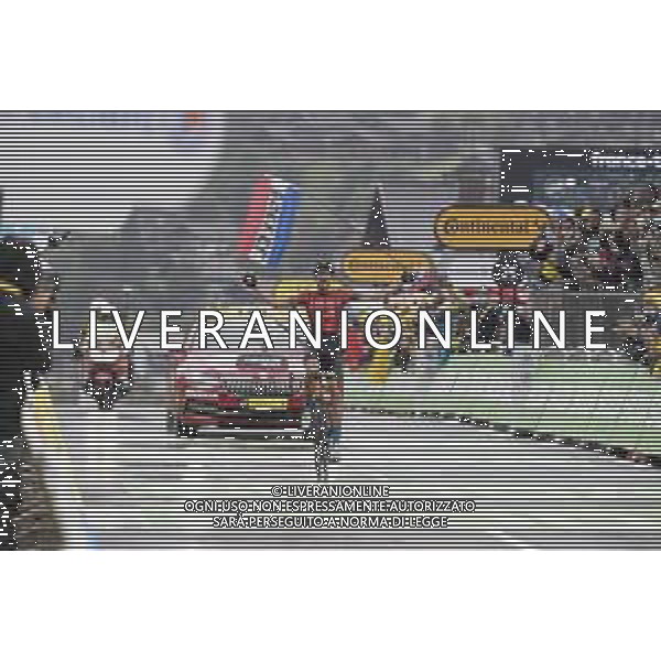 03-07-2021 Tour De France; Tappa 08 Oyonnax - Le Grand Bornand; 2021, Bahrain - Victorious; Teuns, Dylan; Le Grand Bornand; ©SIROTTI/AGENZIA ALDO LIVERANI SAS