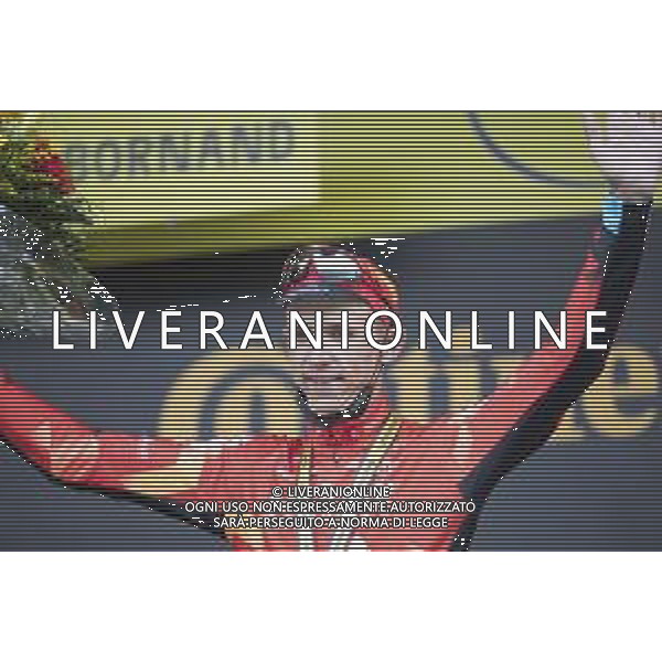 03-07-2021 Tour De France; Tappa 08 Oyonnax - Le Grand Bornand; 2021, Bahrain - Victorious; Teuns, Dylan; Le Grand Bornand; ©SIROTTI/AGENZIA ALDO LIVERANI SAS