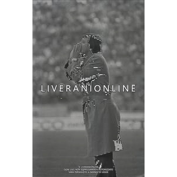 RETROSPETTIVA ENZO FERRARI ALLENATORE CALCIO NELLA FOTO ENZO FERRARI ALLENATORE UDINESE CALCIO NELL\'ANNO 1982-1983 AG ALDOLIVERANI SAS