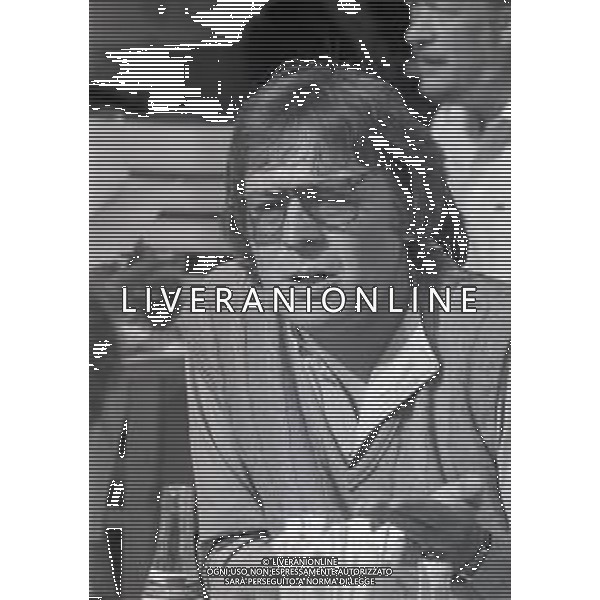 RETROSPETTIVA ALAN WILLIAM PARKER REGISTA SCENEGGIATORE E PRODUTTORE CINEMATOGRAFICO NELLA FOTO ALAN PARKER A CANNES NELL\'ANNO 1983 AG ALDO LIVERANI SAS