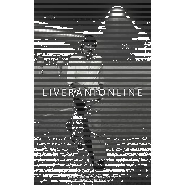 RETROSPETTIVA ENZO FERRARI ALLENATORE CALCIO NELLA FOTO ENZO FERRARI ALLENATORE UDINESE NELL\'ANNO 1983-1984 AG ALDO LIVERANI SAS