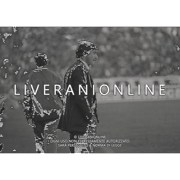 RETROSPETTIVA ENZO FERRARI ALLENATORE CALCIO NELLA FOTO ENZO FERRARI ALLENATORE UDINESE NELL\'ANNO 1983-1984 AG ALDO LIVERANI SAS