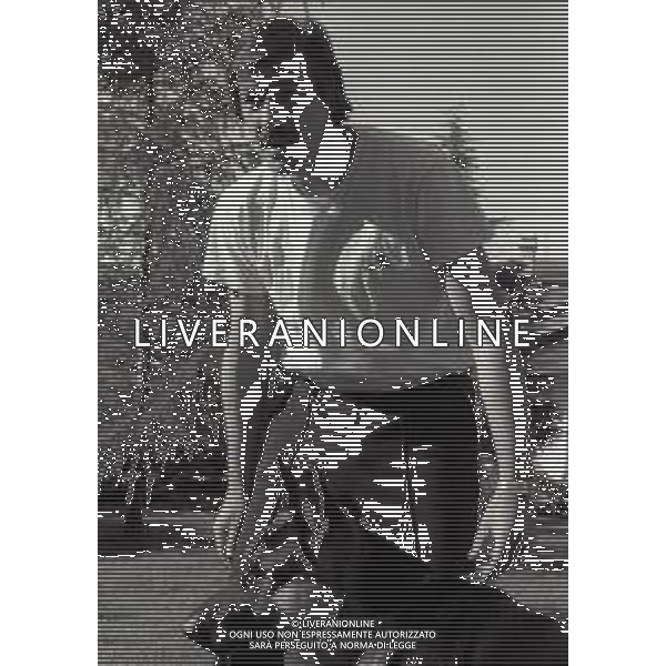 RETROSPETTIVA ENZO FERRARI ALLENATORE CALCIO NELLA FOTO ENZO FERRARI ALLENATORE UDINESE NELL\'ANNO 1983-1984 AG ALDO LIVERANI SAS