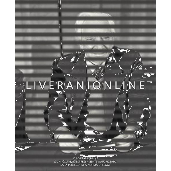 RETROSPETTIVA CESARE LUIGI EUGENIO MUSATTI PSICOLOGO E PSICOANALISTA E FILOSOFO NELLA FOTO CESARE LUIGI EUGENIO MUSATTI A MILANO NELL\'ANNO 1983 AG ALDO LIVERANI SAS
